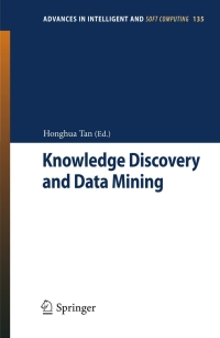 Cover image: Knowledge Discovery and Data Mining 1st edition 9783642277078