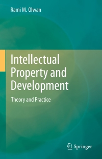 Cover image: Intellectual Property and Development 9783642279065