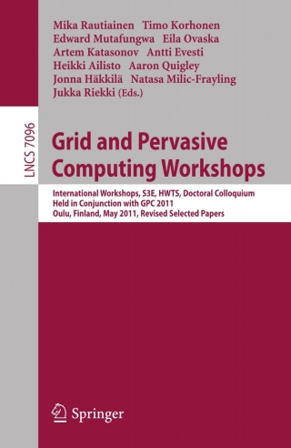 Cover image: Grid and Pervasive Computing Workshops 1st edition 9783642279157