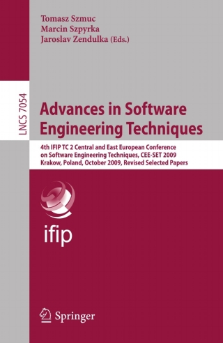 表紙画像: Advances in Software Engineering Techniques 1st edition 9783642280375