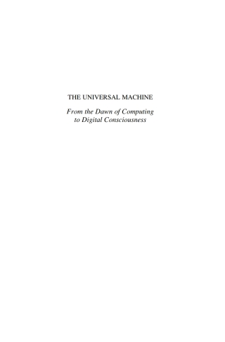 Cover image: The Universal Machine 9783642281013