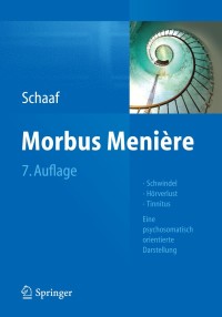 Cover image: Morbus Menière 7th edition 9783642282140