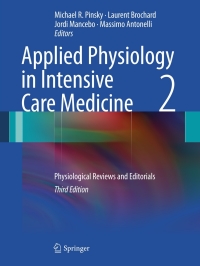 Imagen de portada: Applied Physiology in Intensive Care Medicine 2 3rd edition 9783642282324