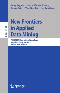 Titelbild: New Frontiers in Applied Data Mining 1st edition 9783642283192