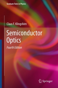 表紙画像: Semiconductor Optics 4th edition 9783642283611