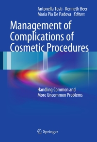 Imagen de portada: Management of Complications of Cosmetic Procedures 9783642284144