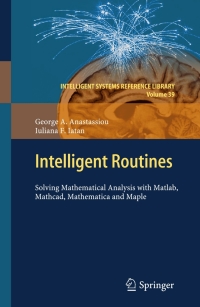 Cover image: Intelligent Routines 9783642284748