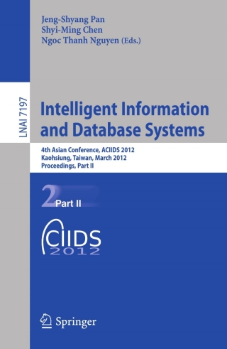 Immagine di copertina: Intelligent Information and Database Systems 1st edition 9783642284892