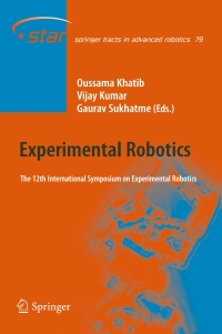 Cover image: Experimental Robotics 9783642285714