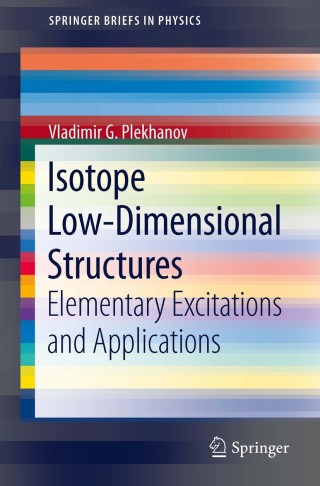 Cover image: Isotope Low-Dimensional Structures 9783642286124