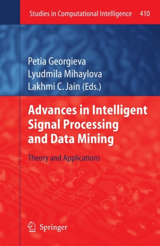 Imagen de portada: Advances in Intelligent Signal Processing and Data Mining 9783642286957