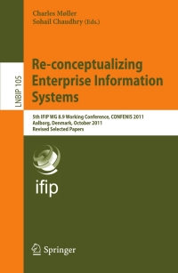 Cover image: Re-conceptualizing Enterprise Information Systems 1st edition 9783642288265