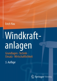 Cover image: Windkraftanlagen 5th edition 9783642288760