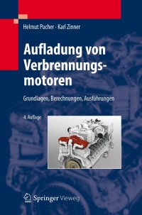 Cover image: Aufladung von Verbrennungsmotoren 4th edition 9783642289897