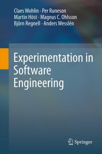 Cover image: Experimentation in Software Engineering 9783642290435