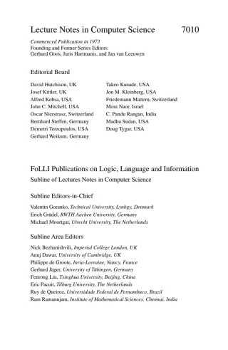 Cover image: Games, Actions, and Social Software 1st edition 9783642293252