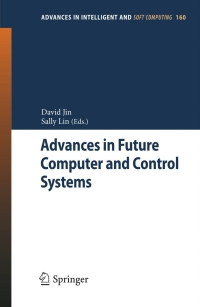 Cover image: Advances in Future Computer and Control Systems 1st edition 9783642293894