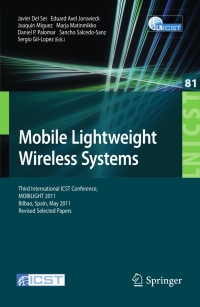 Immagine di copertina: Mobile Lightweight Wireless Systems 1st edition 9783642294785