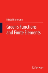 Cover image: Green's Functions and Finite Elements 9783642295225