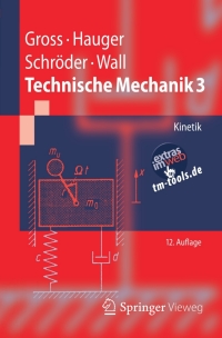Cover image: Technische Mechanik 3 12th edition 9783642295287