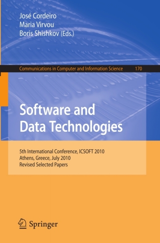 表紙画像: Software and Data Technologies 9783642295775
