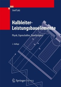 Cover image: Halbleiter-Leistungsbauelemente 2nd edition 9783642297953