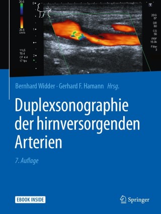 Imagen de portada: Duplexsonographie der hirnversorgenden Arterien 7th edition 9783642298110