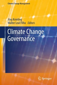 Cover image: Climate Change Governance 9783642298301