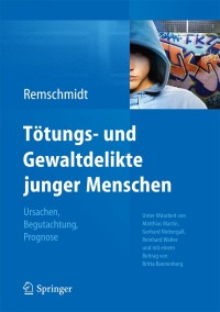 Imagen de portada: Tötungs- und Gewaltdelikte junger Menschen 9783642298707