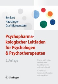 Cover image: Psychopharmakologischer Leitfaden für Psychologen und Psychotherapeuten 2nd edition 9783642298776