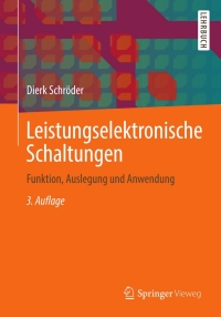 Immagine di copertina: Leistungselektronische Schaltungen 3rd edition 9783642301032