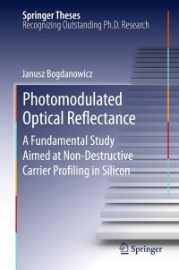 Titelbild: Photomodulated Optical Reflectance 9783642426865