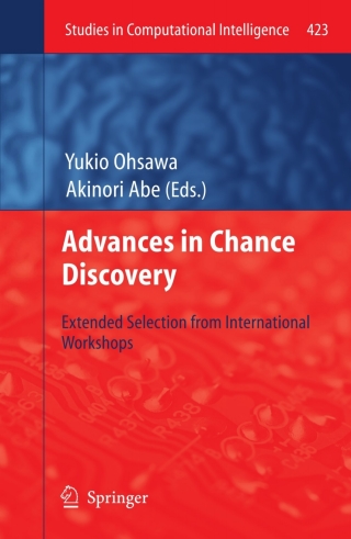 Cover image: Advances in Chance Discovery 9783642301131