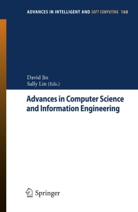 Immagine di copertina: Advances in Computer Science and Information Engineering 1st edition 9783642301254