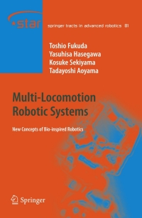 Titelbild: Multi-Locomotion Robotic Systems 9783642301346