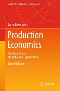 Cover image: Production Economics 2nd edition 9783642301995