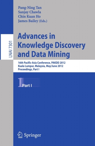 Cover image: Advances in Knowledge Discovery and Data Mining, Part I 1st edition 9783642302169
