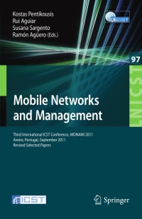 Imagen de portada: Mobile Networks and Management 1st edition 9783642304217