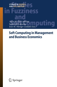 Titelbild: Soft Computing in Management and Business Economics 1st edition 9783642304507