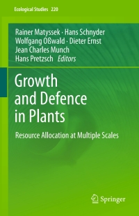 Titelbild: Growth and Defence in Plants 9783642306440