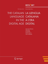 Imagen de portada: The Catalan Language in the Digital Age 1st edition 9783642306785