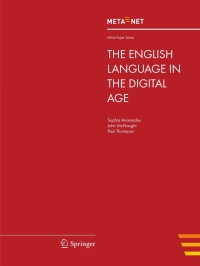 Cover image: The English Language in the Digital Age 1st edition 9783642306839