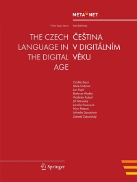表紙画像: The Czech Language in the Digital Age 1st edition 9783642307065