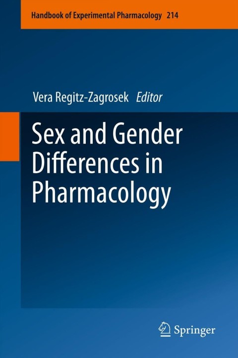 Sex and Gender Differences in Pharmacology, 1st Edition - FULL INSTANT DOWNLOAD | PDF DOCX EPUB