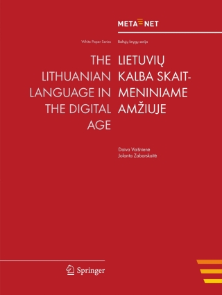 Cover image: The Lithuanian Language in the Digital Age 1st edition 9783642307577