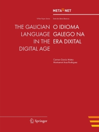 Imagen de portada: The Galician Language in the Digital Age 1st edition 9783642307997