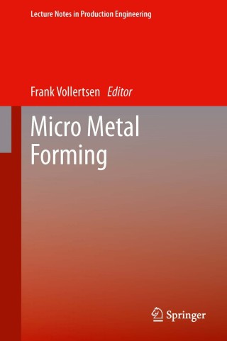 Cover image: Micro Metal Forming 9783642309151