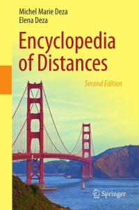 Imagen de portada: Encyclopedia of Distances 2nd edition 9783642440397