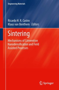 Cover image: Sintering 9783642310089