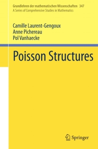 صورة الغلاف: Poisson Structures 9783642310898